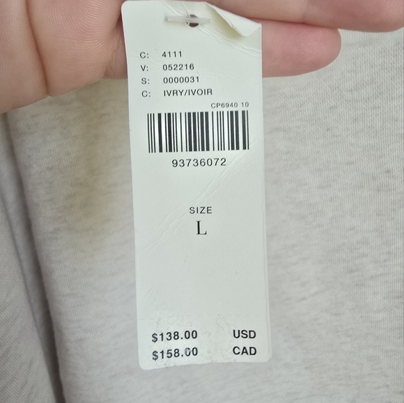 Anthropologie, New, Maeve Eyelet Off Shoulder Babydoll Knit Blouse Size Large - Picture 8 of 12